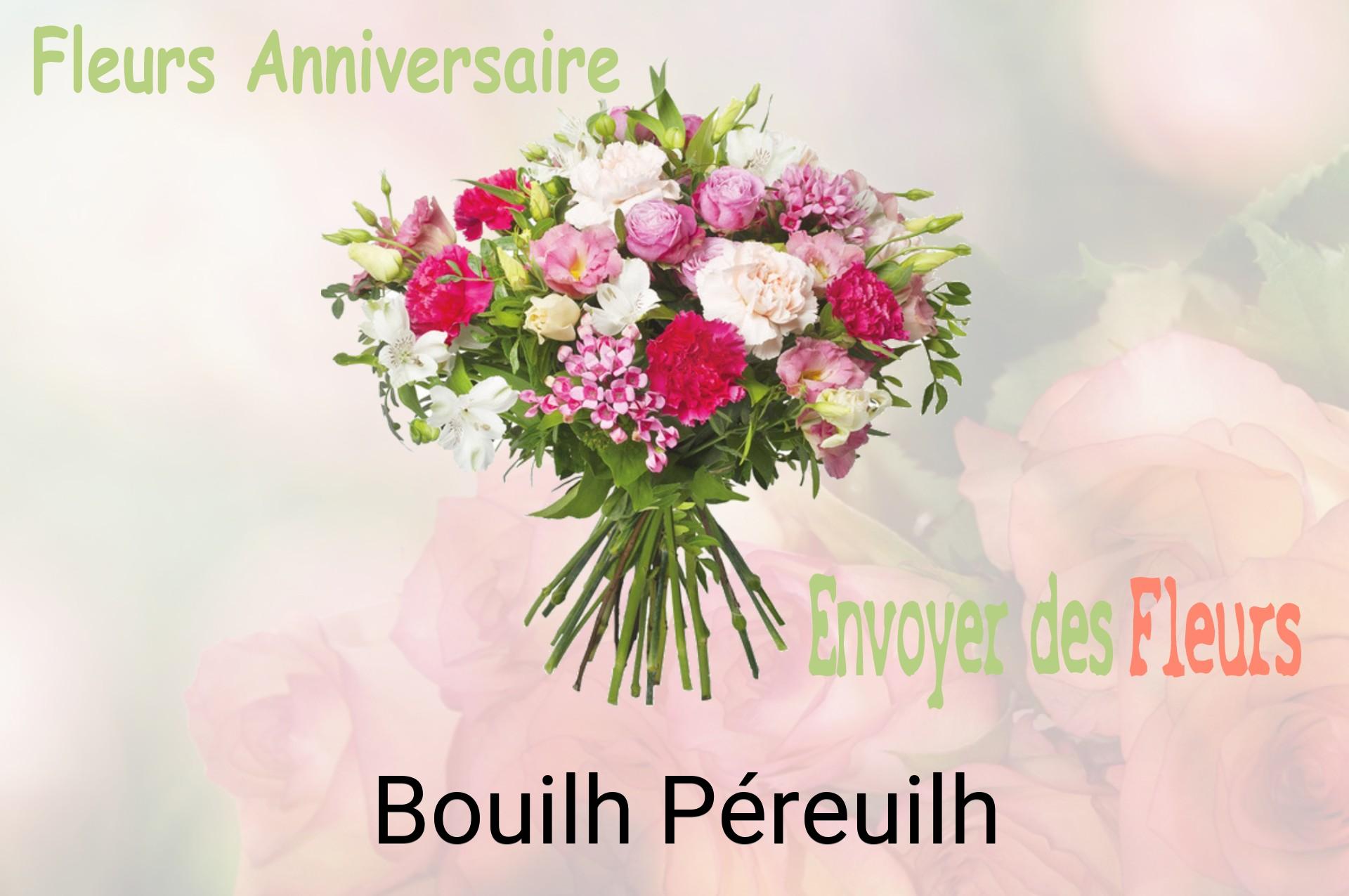 Bouquet de fleurs d’anniversaire livré à Bouilh-Péreuilh