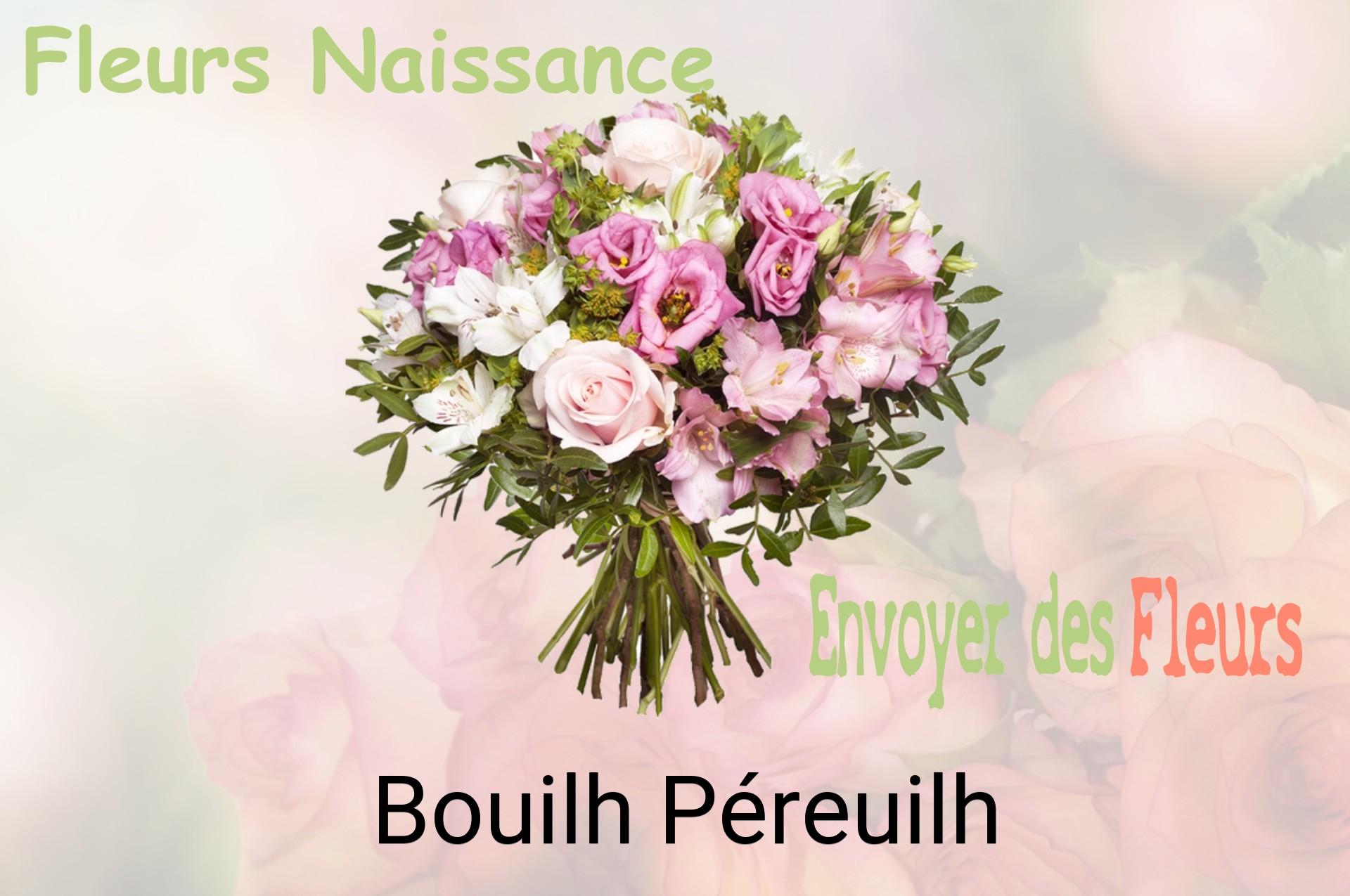 Bouquet de fleurs de naissance livré à Bouilh-Péreuilh